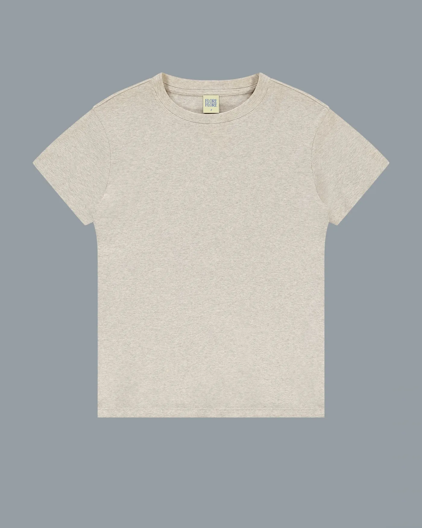 MONICA TEE | Heather Grey sold by FLORE FLORE product image thumbnail 5