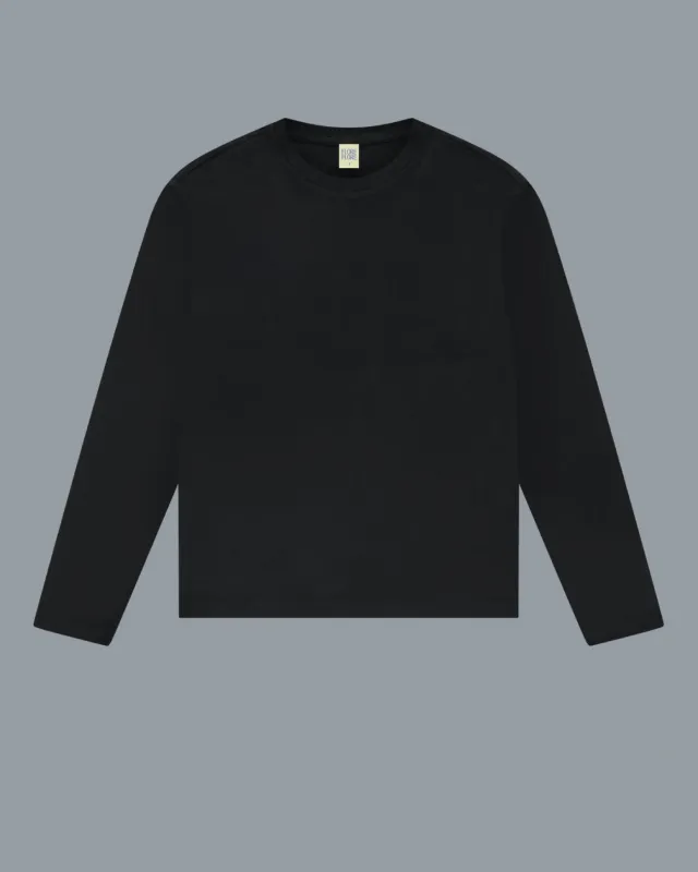 MAGGIE LONGSLEEVE | Black made by FLORE FLORE