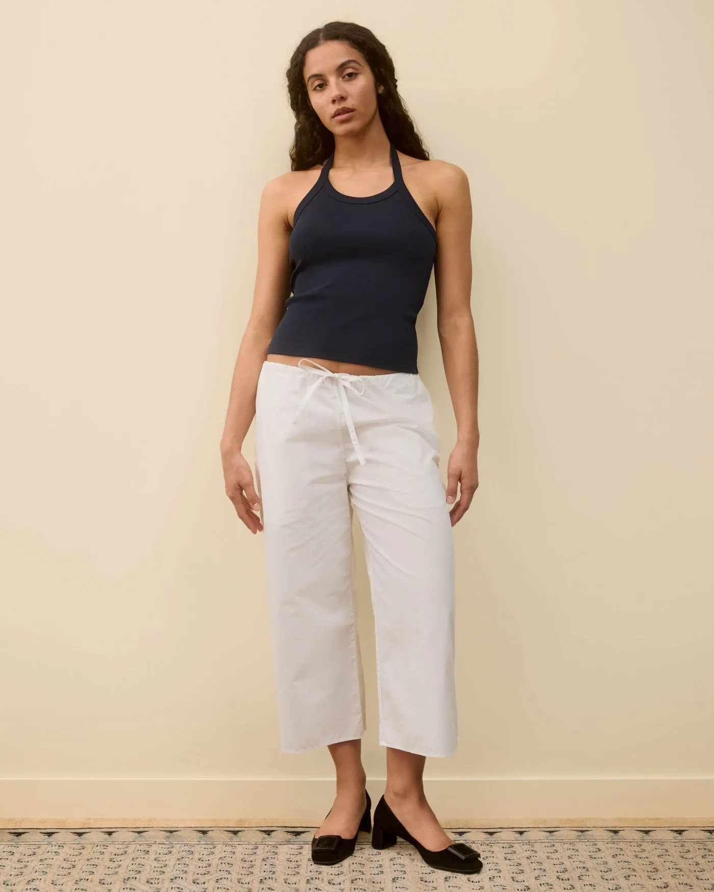 ANGIE TANK | Navy sold by FLORE FLORE product image thumbnail 2
