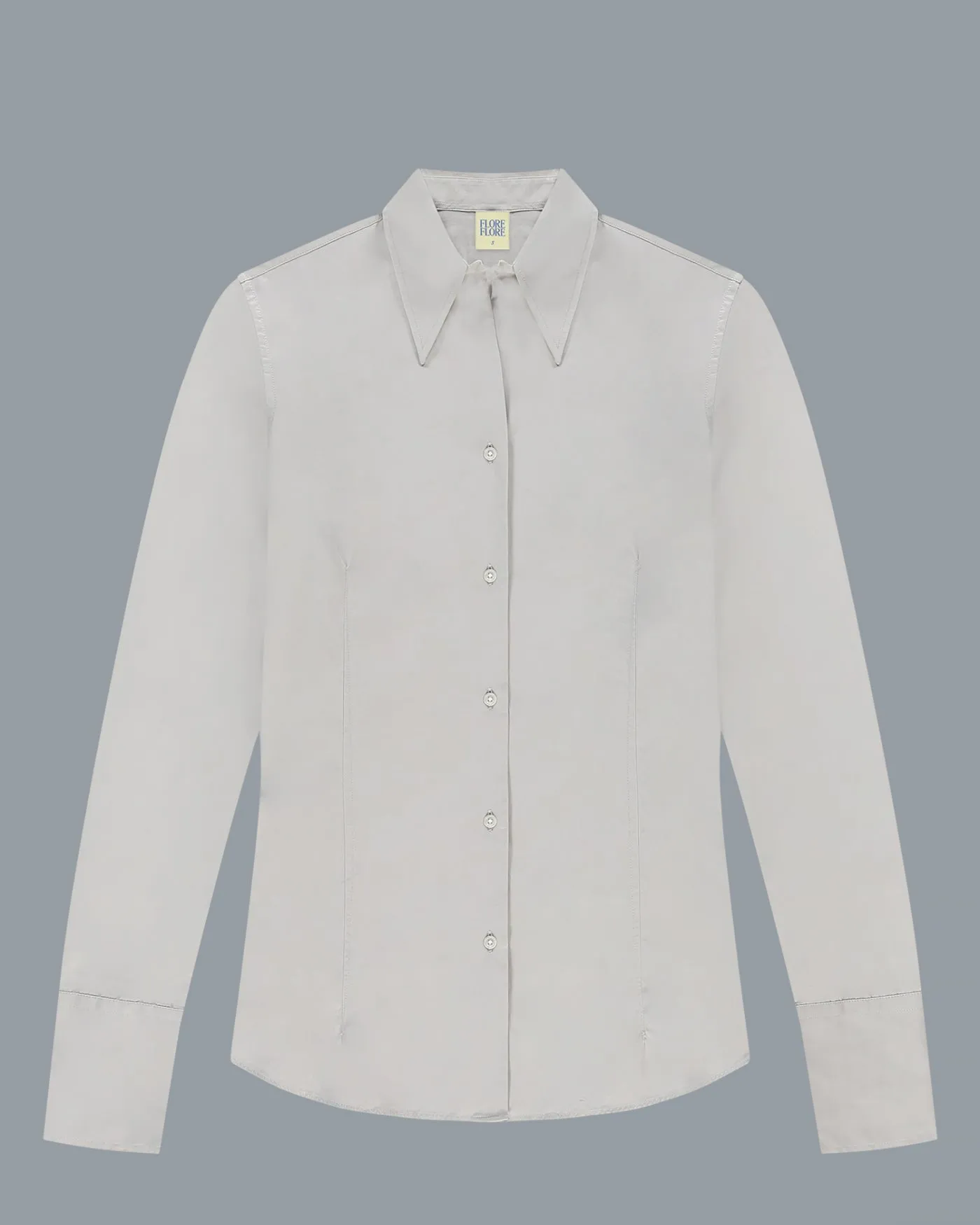 GIULIA SHIRT | Grey sold by FLORE FLORE product image thumbnail 5