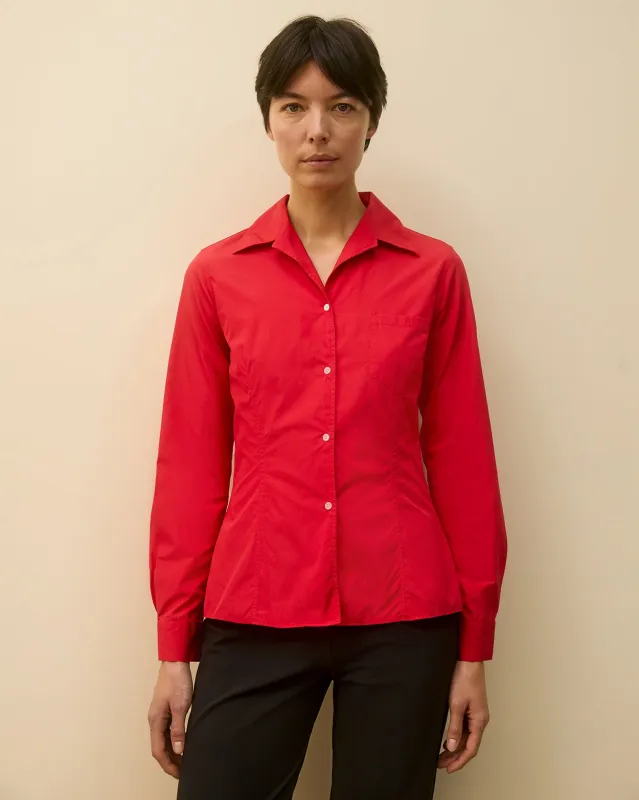ROSIE SHIRT | Red made by FLORE FLORE