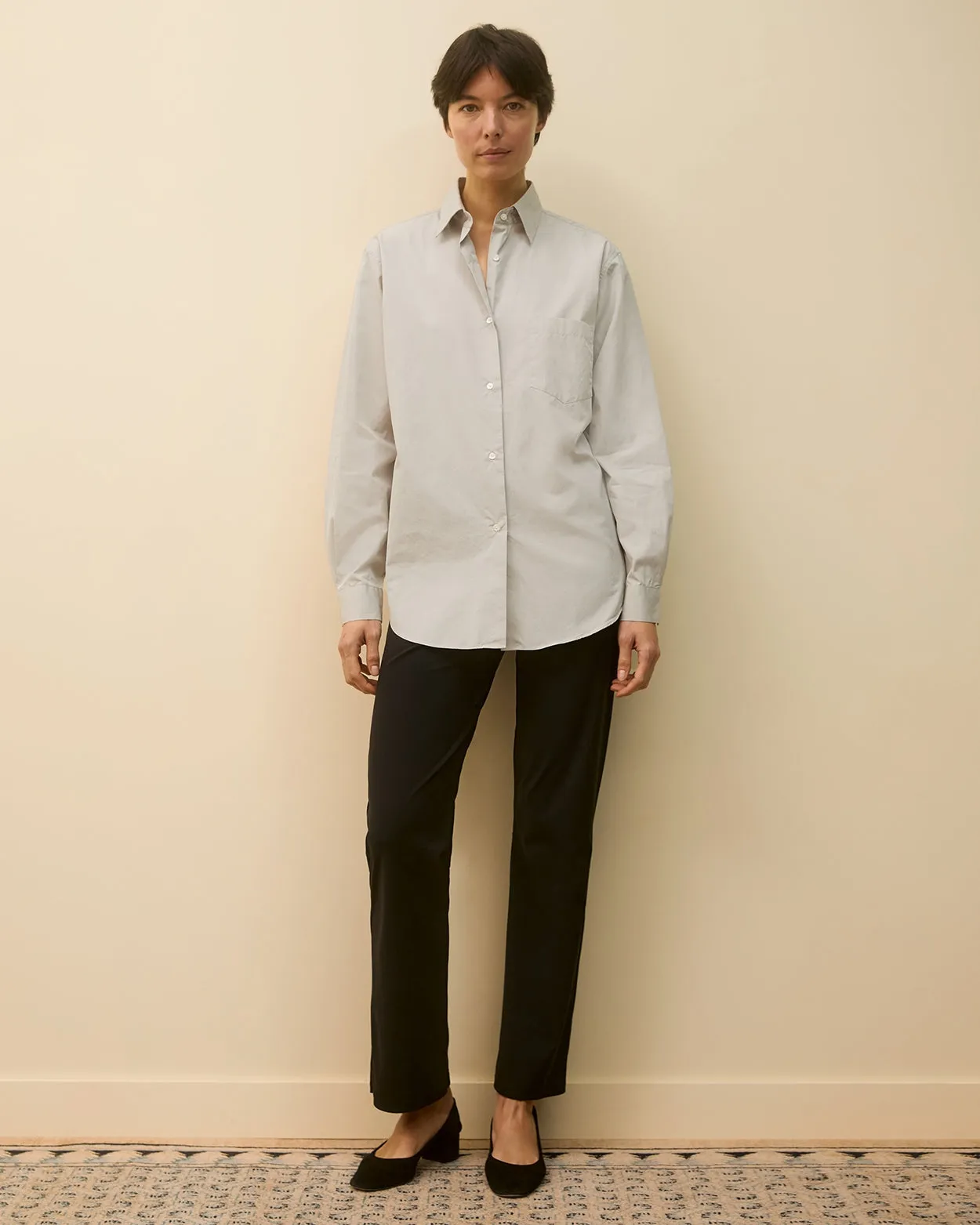 ZOË SHIRT | Grey sold by FLORE FLORE