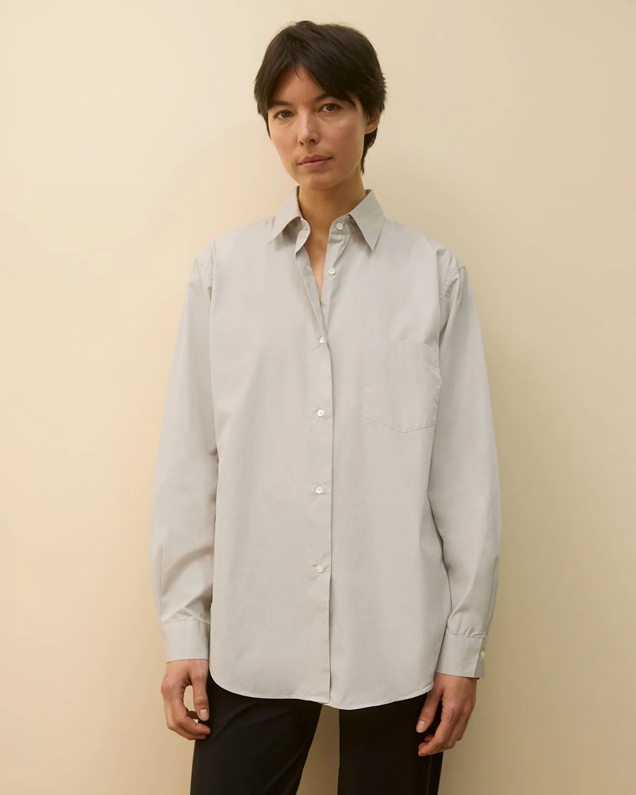 ZOË SHIRT | Grey sold by FLORE FLORE product image thumbnail 2