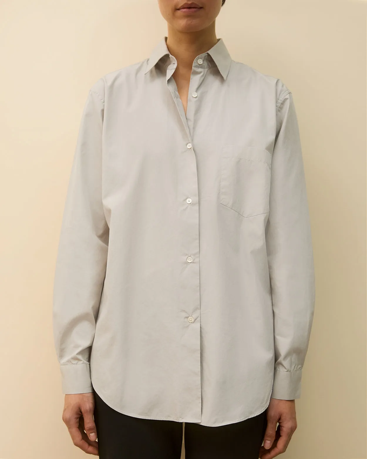 ZOË SHIRT | Grey sold by FLORE FLORE product image thumbnail 4