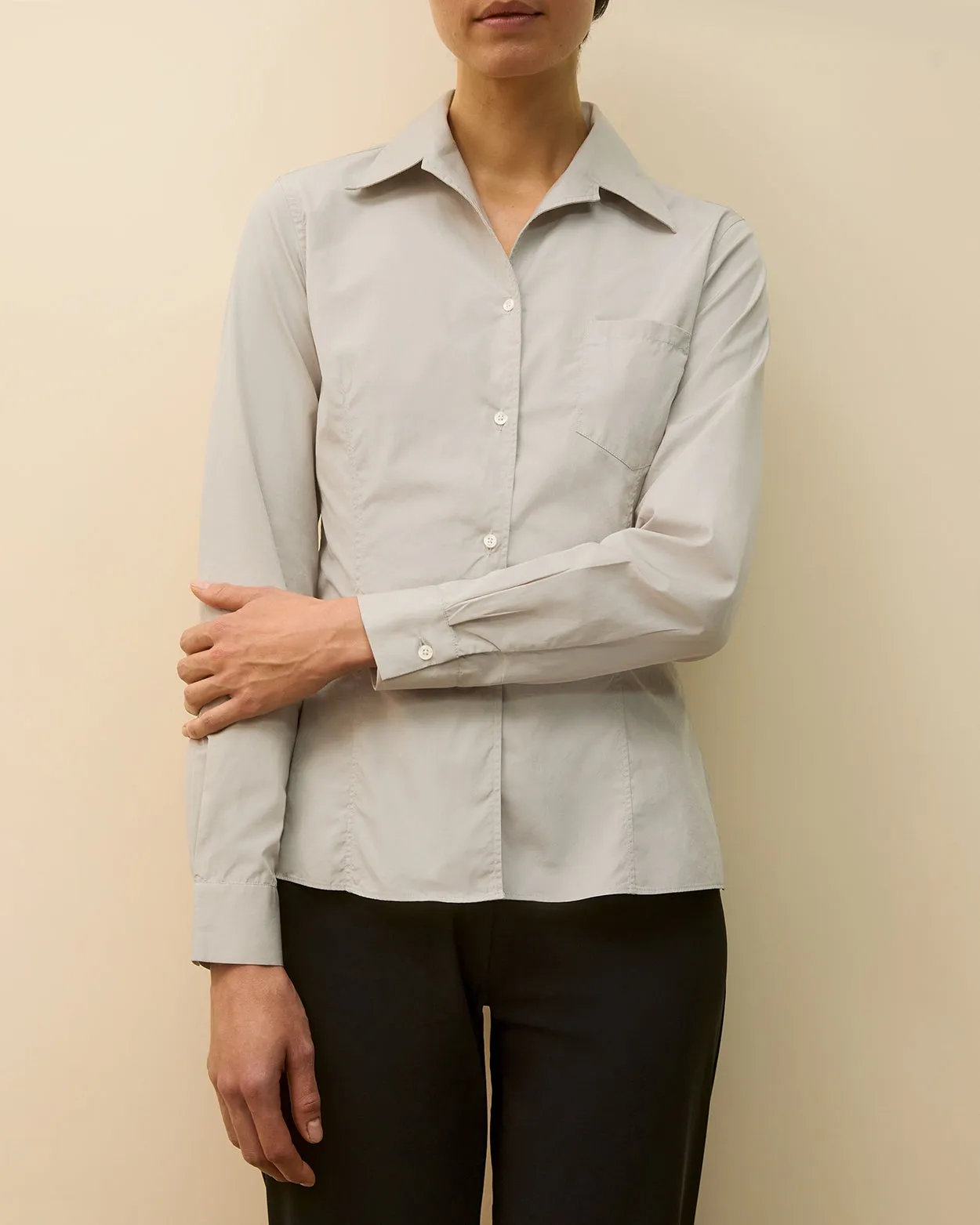 ROSIE SHIRT | Grey sold by FLORE FLORE product image thumbnail 4
