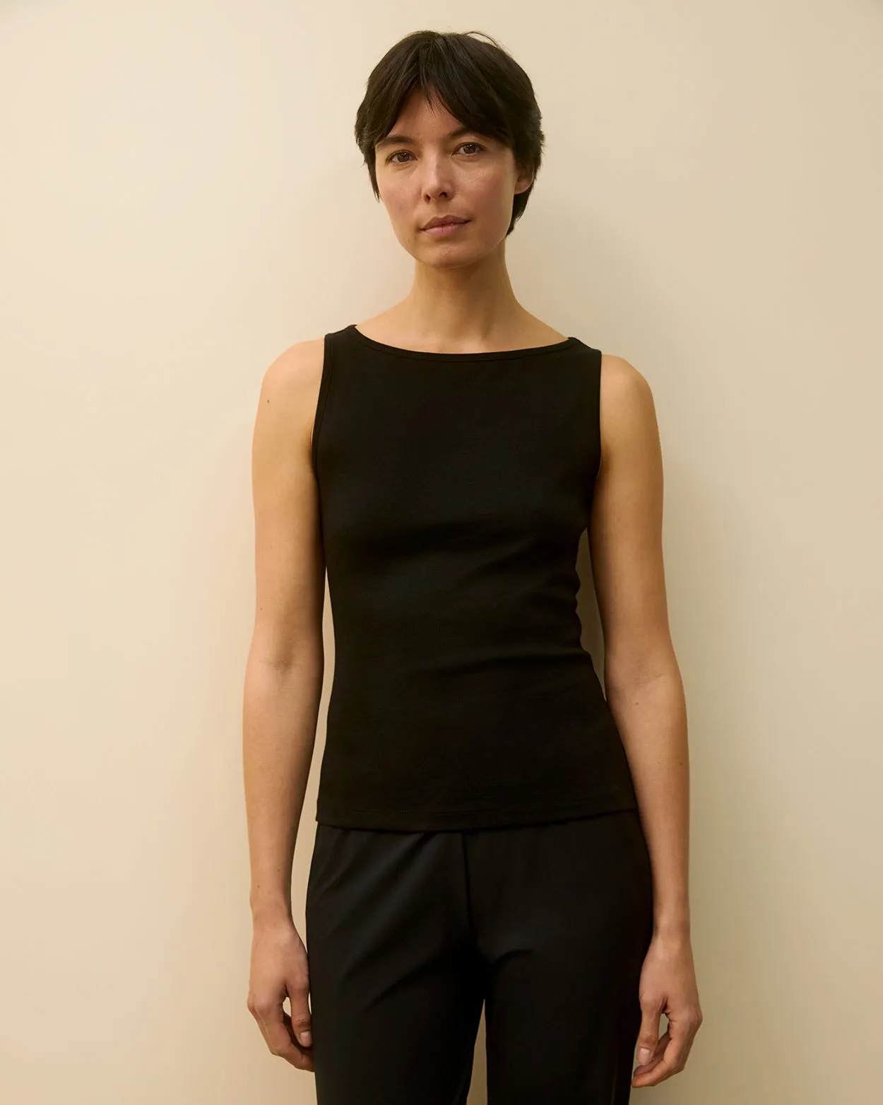 TIMMI TANK | Black sold by FLORE FLORE