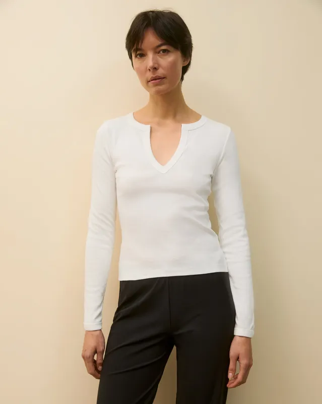 IMAN LONGSLEEVE | White made by FLORE FLORE