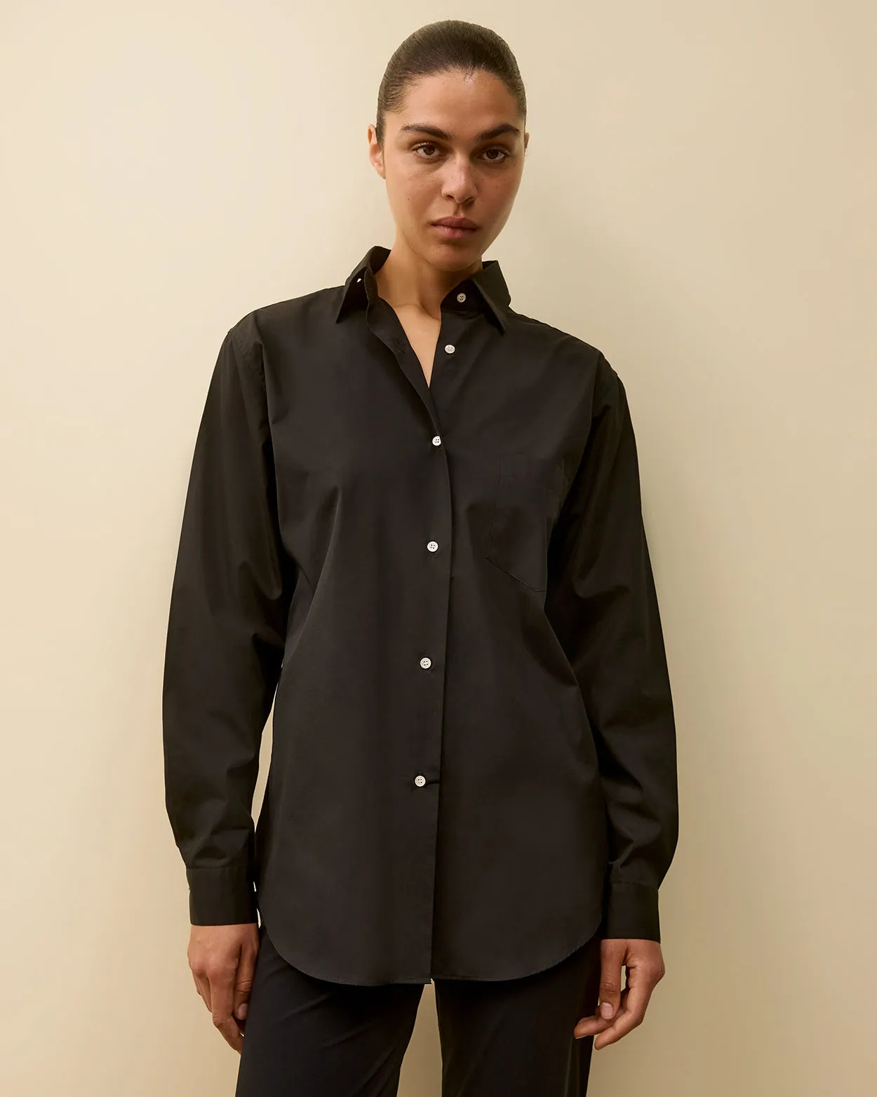 ZOË SHIRT | Black sold by FLORE FLORE product image thumbnail 2