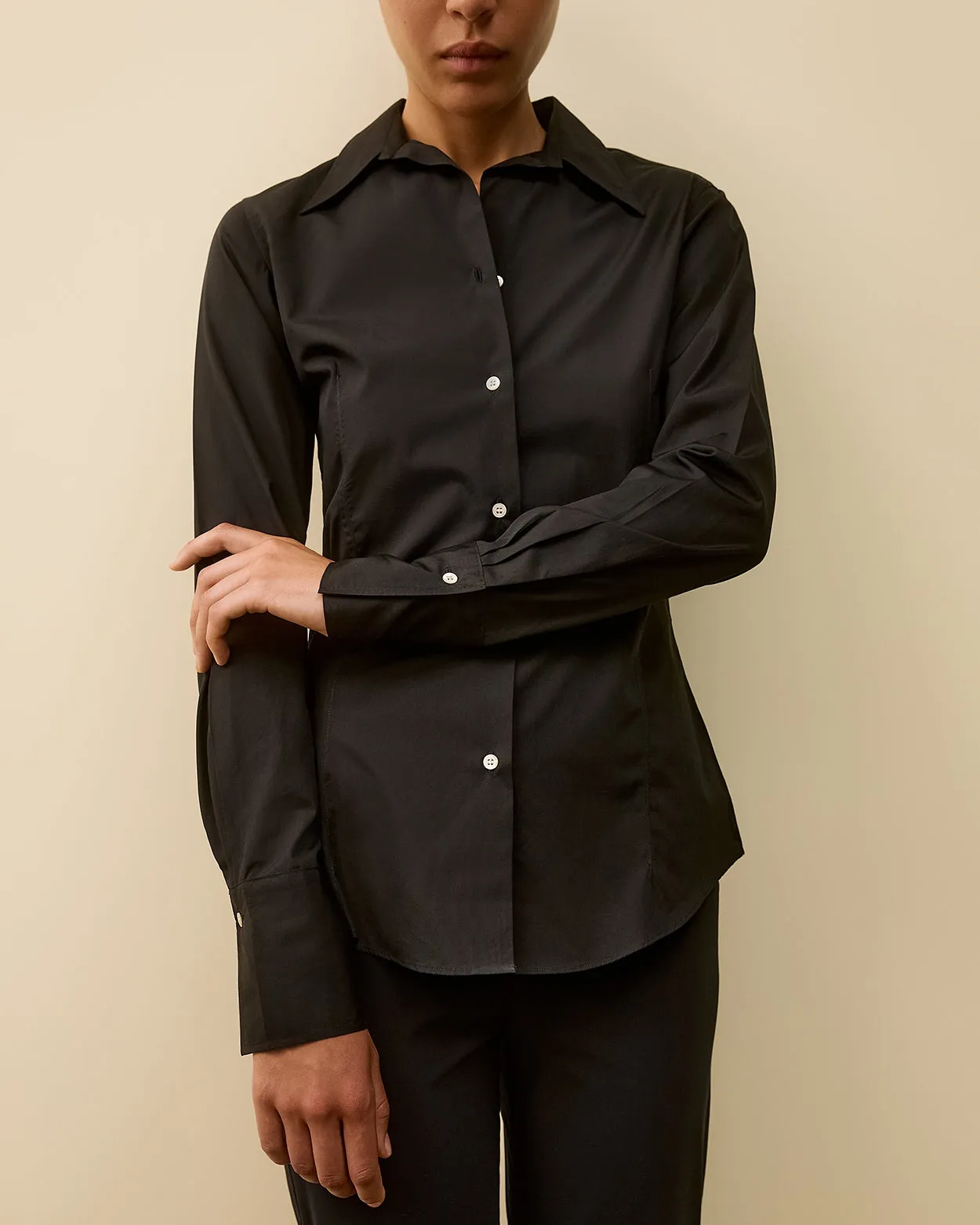 GIULIA SHIRT | Black sold by FLORE FLORE product image thumbnail 4