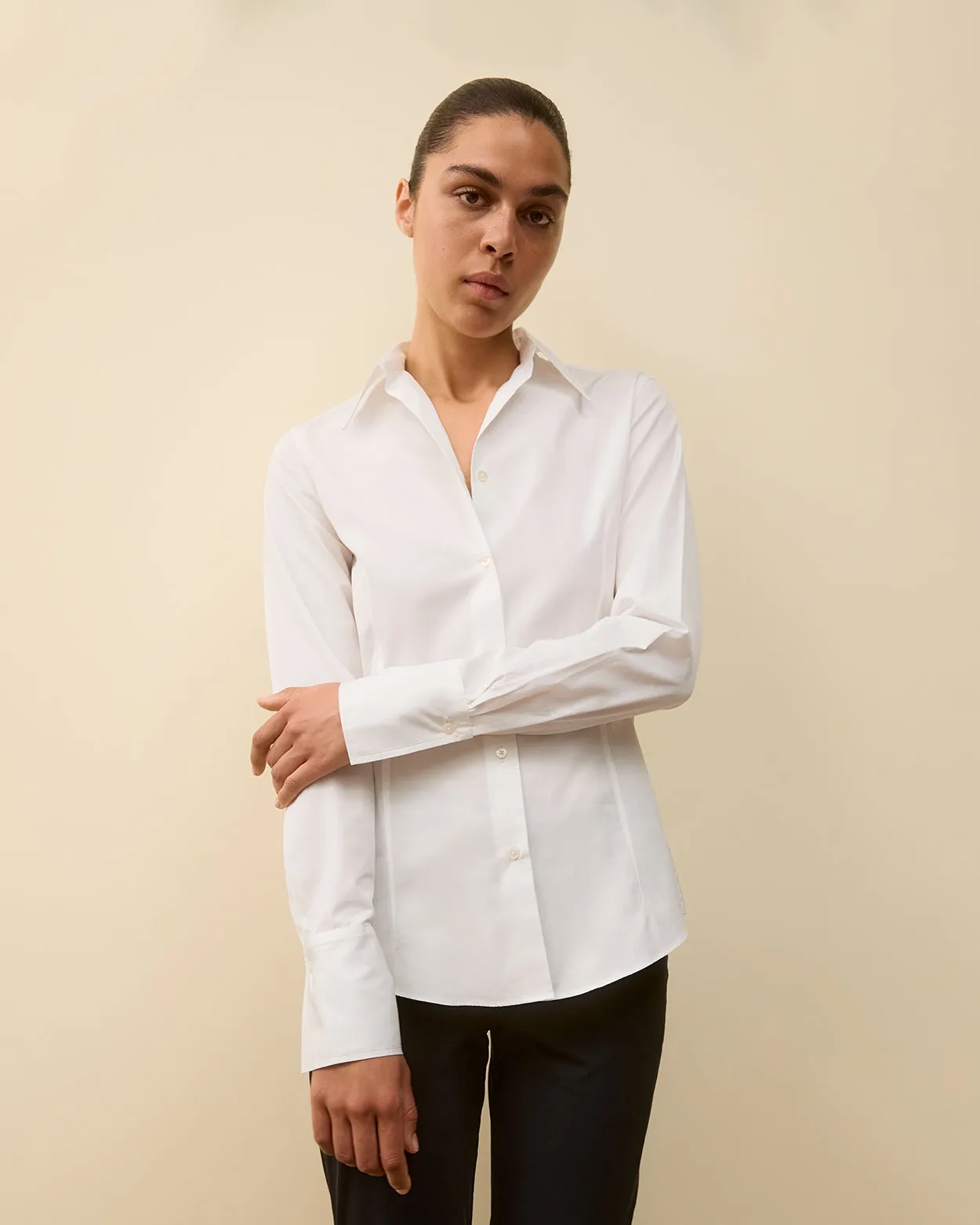 GIULIA SHIRT | White sold by FLORE FLORE product image thumbnail 4