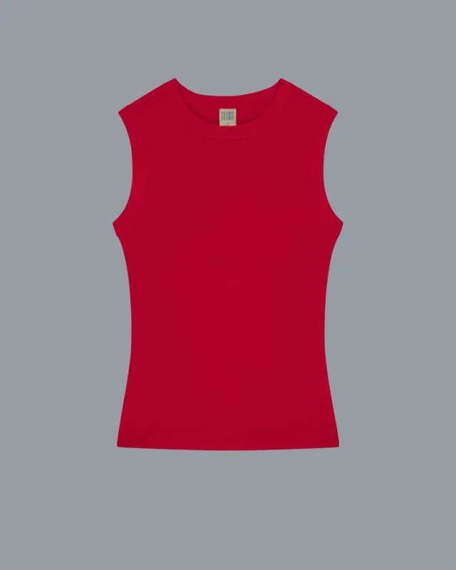 ESMÉ TANK | Red made by FLORE FLORE