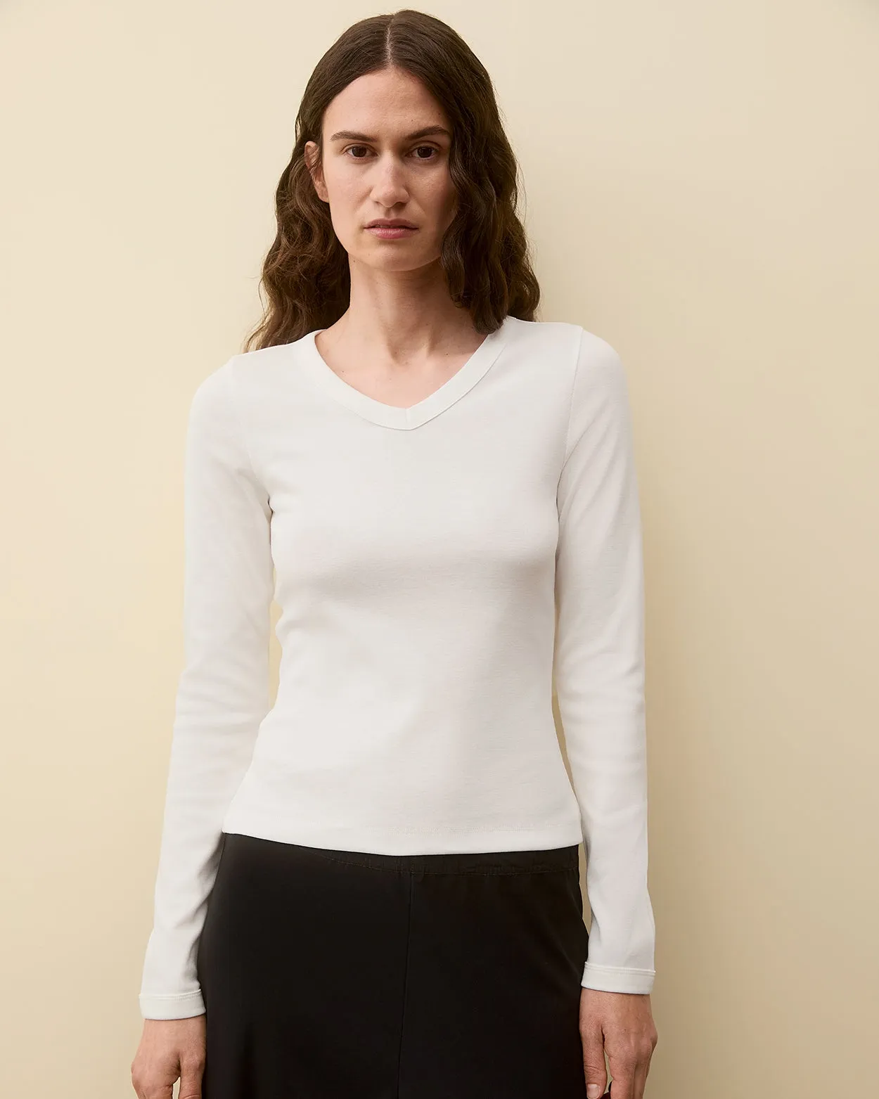 JILL LONGSLEEVE | White sold by FLORE FLORE product image thumbnail 4