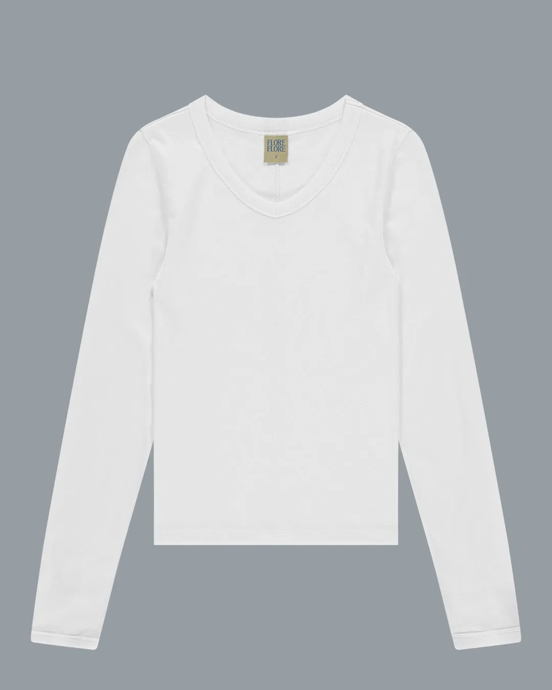 JILL LONGSLEEVE | White sold by FLORE FLORE