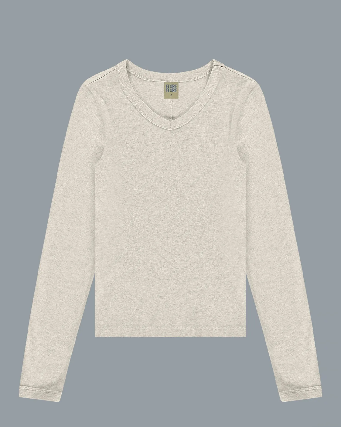 JILL LONGSLEEVE | Heather Grey sold by FLORE FLORE product image thumbnail 5