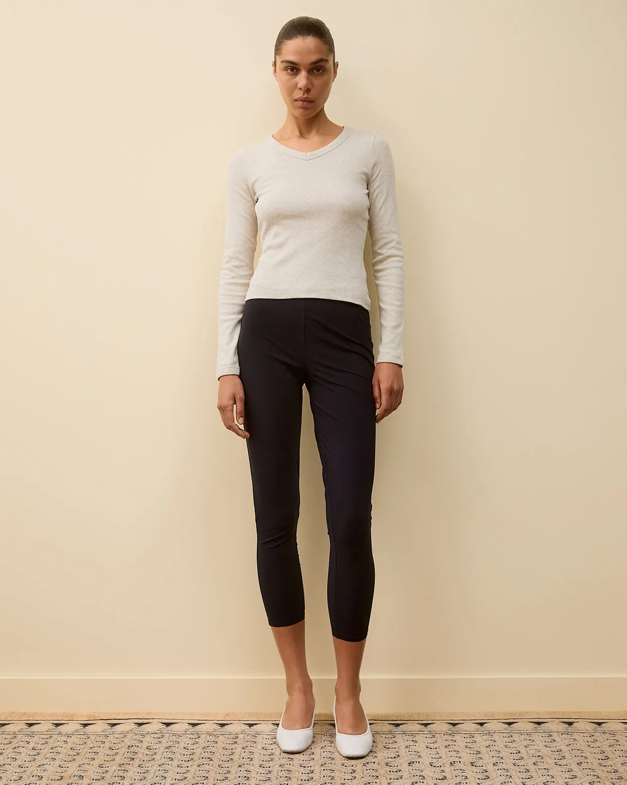 JILL LONGSLEEVE | Heather Grey sold by FLORE FLORE product image thumbnail 2