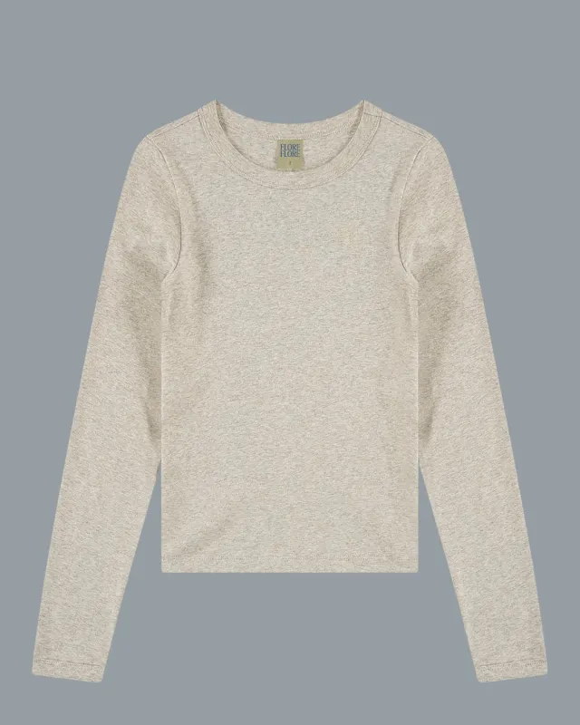 MAX TEE | Heather Grey made by FLORE FLORE