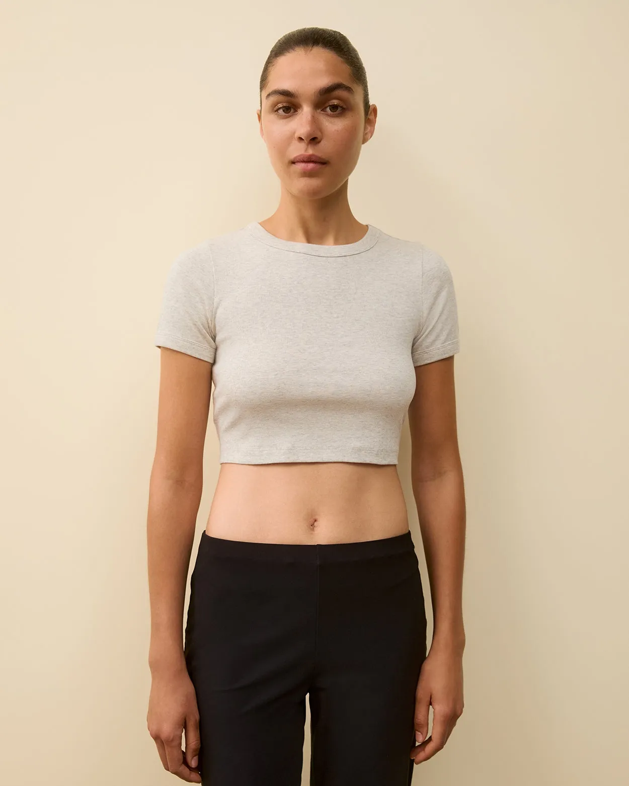 CAR CROP | Heather Grey sold by FLORE FLORE product image thumbnail 2