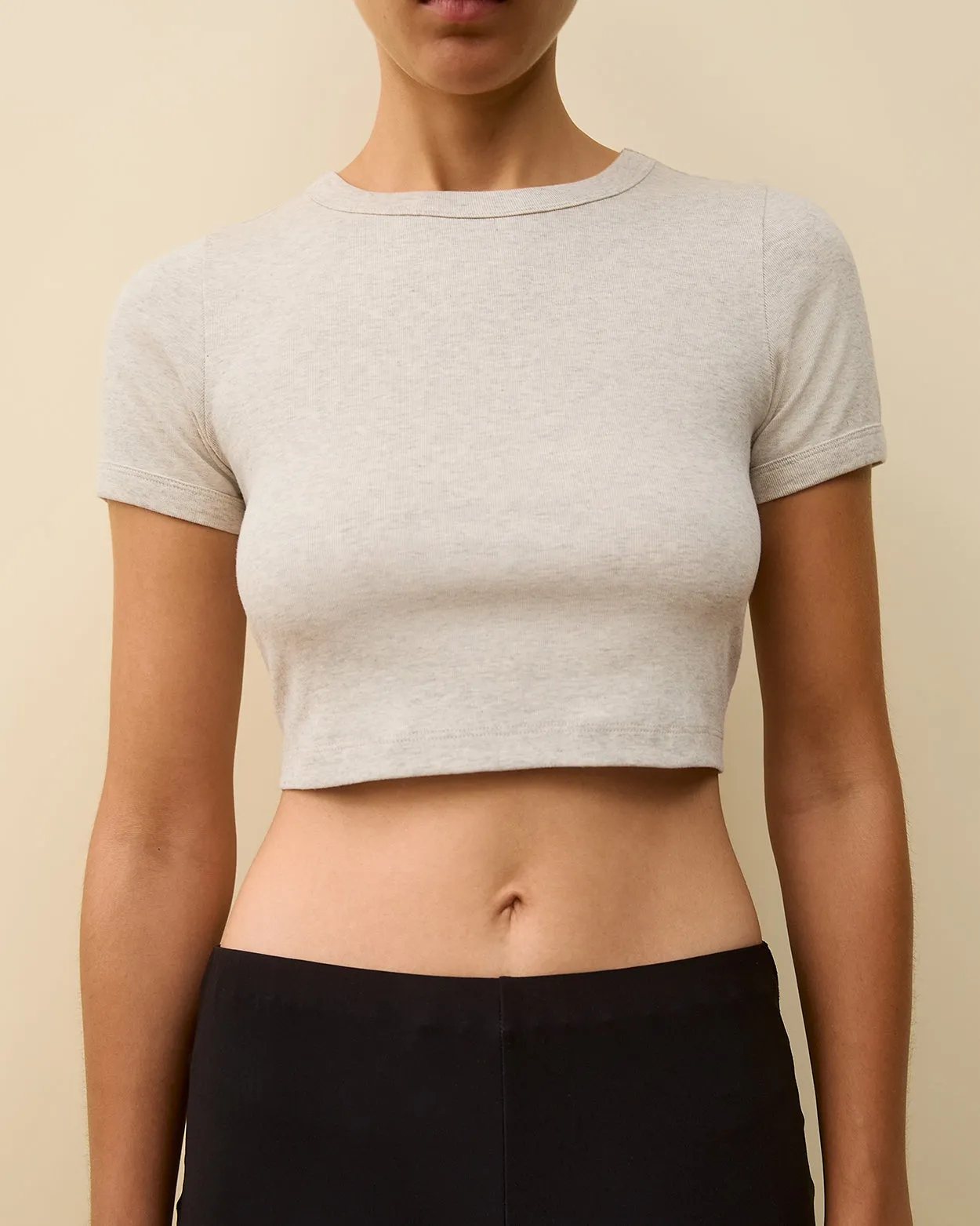 CAR CROP | Heather Grey sold by FLORE FLORE product image thumbnail 4