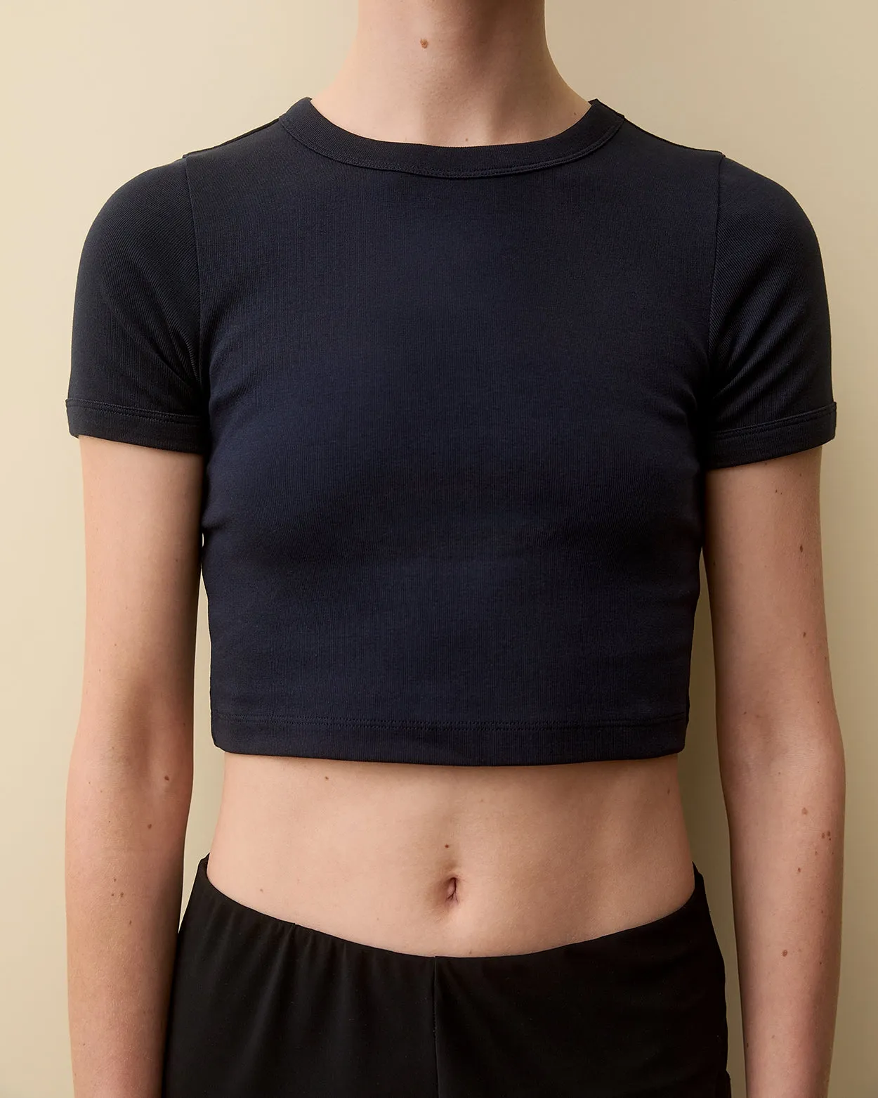 CAR CROP | Navy sold by FLORE FLORE product image thumbnail 4