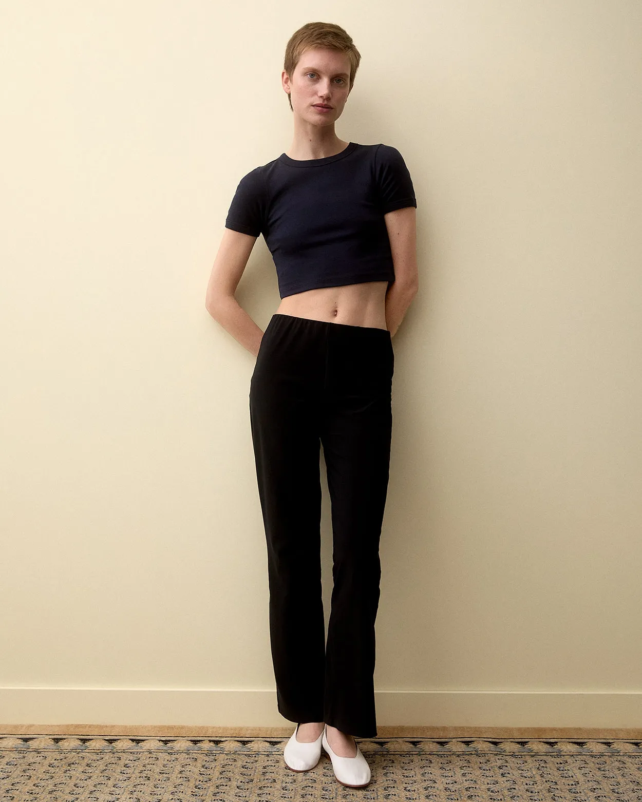 CAR CROP | Navy sold by FLORE FLORE product image thumbnail 2