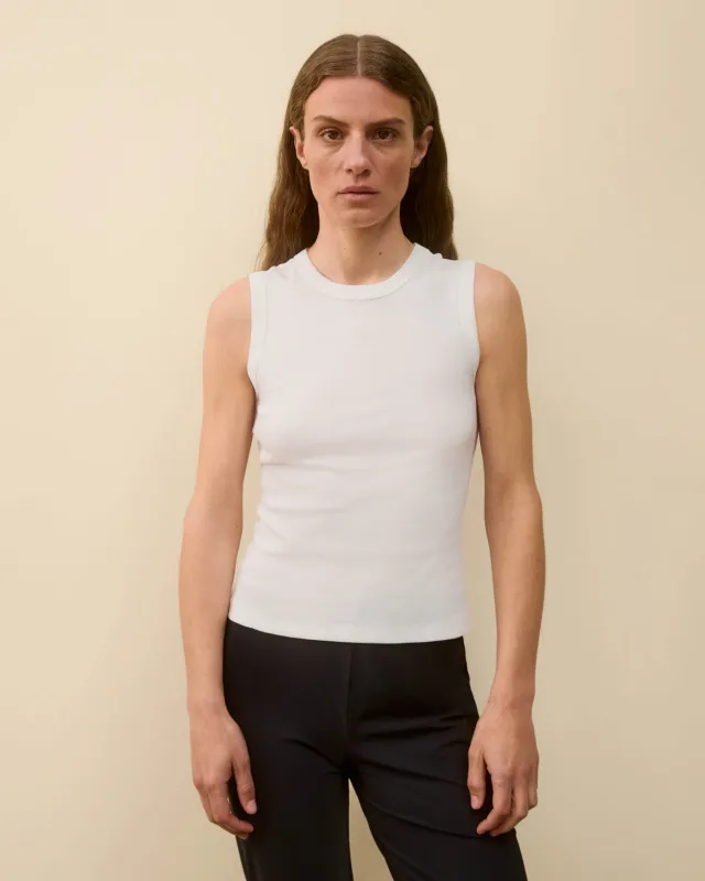 ESMÉ TANK | White made by FLORE FLORE