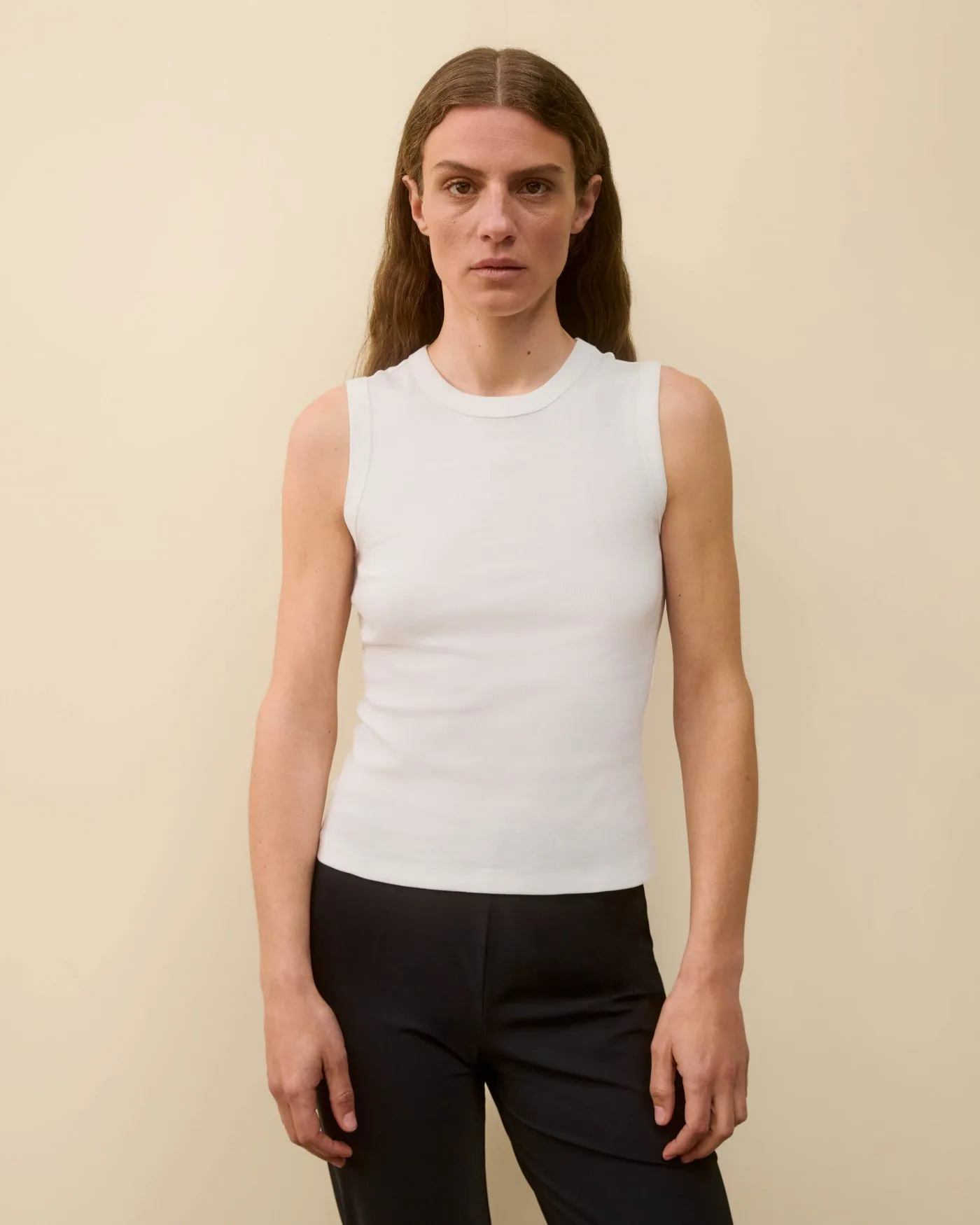 ESMÉ TANK | White sold by FLORE FLORE