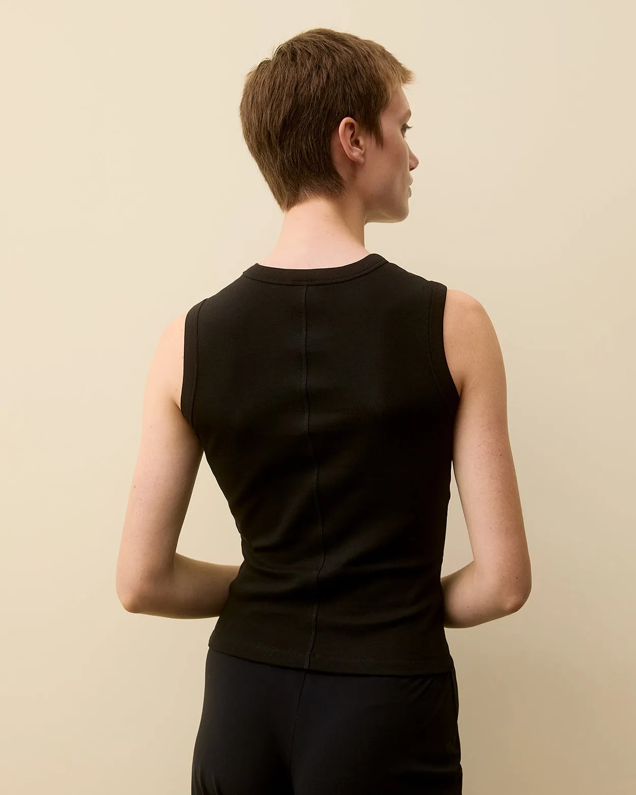 ESMÉ TANK | Black sold by FLORE FLORE product image thumbnail 5