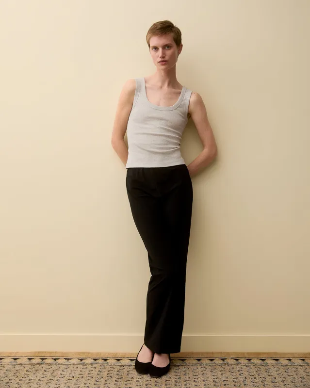 HILLIE TANK | Heather Grey made by FLORE FLORE