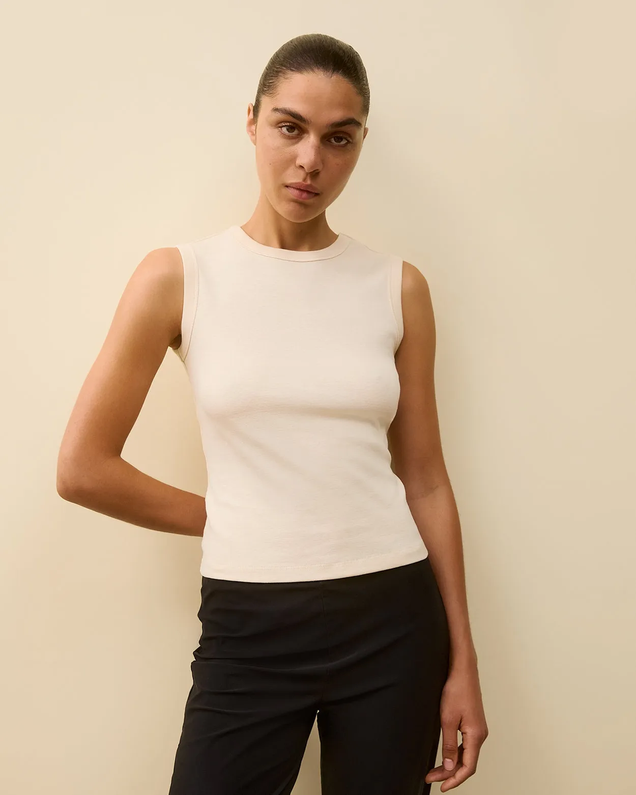 ESMÉ TANK | Off White sold by FLORE FLORE product image thumbnail 2