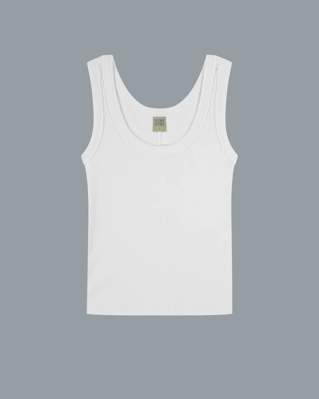 HILLIE TANK | White sold by FLORE FLORE product image thumbnail 5