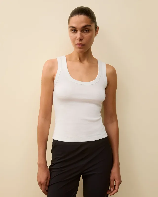 HILLIE TANK | White made by FLORE FLORE