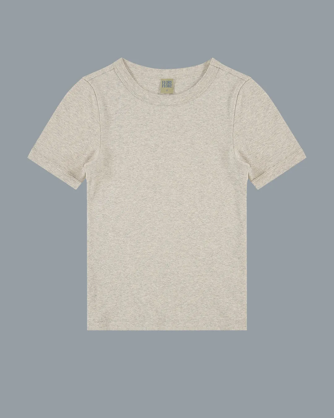 CAR TEE | Heather Grey sold by FLORE FLORE product image thumbnail 5