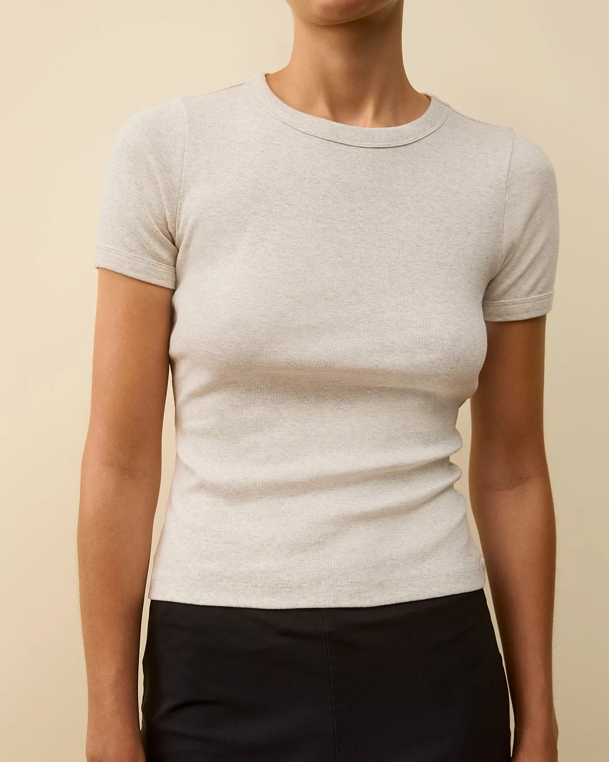 CAR TEE | Heather Grey sold by FLORE FLORE product image thumbnail 4