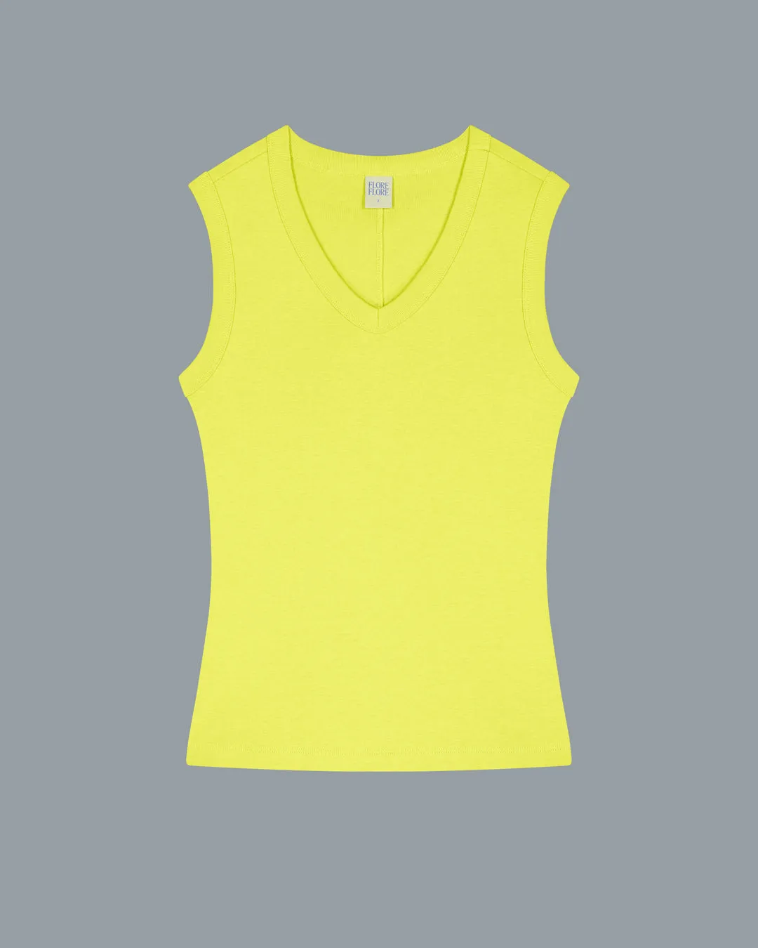 JILL TANK | Lime sold by FLORE FLORE
