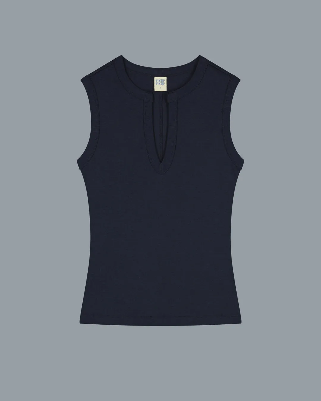 IMAN TANK | Navy sold by FLORE FLORE