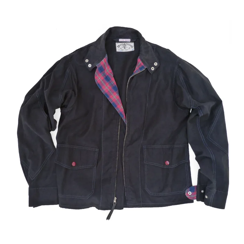 Breezer Jacket - Black - Warehouse - Size XXL made by Mister Freedom