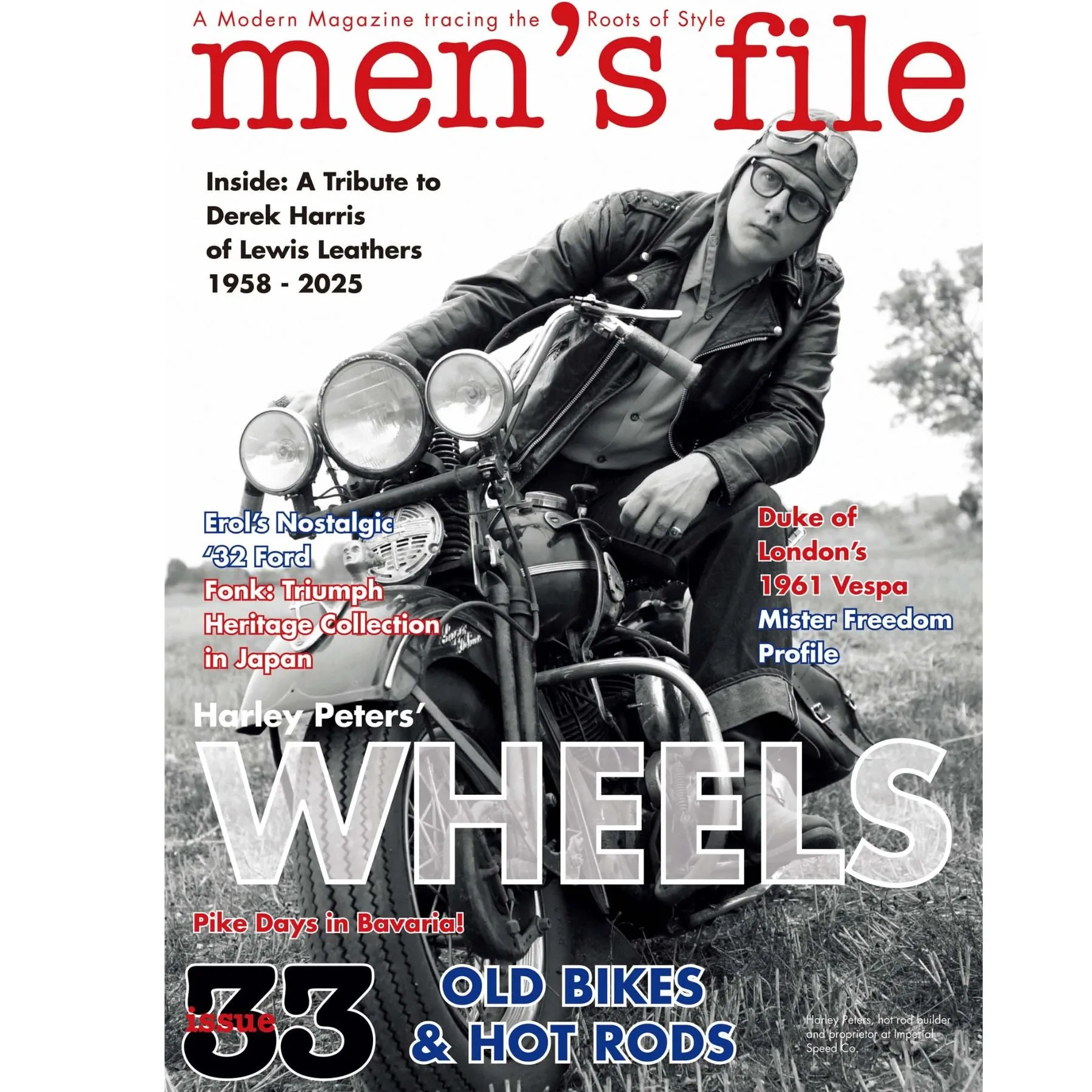 Mens File 33 x Clutch Magazine Vol. 102 sold by Mister Freedom product image thumbnail 2