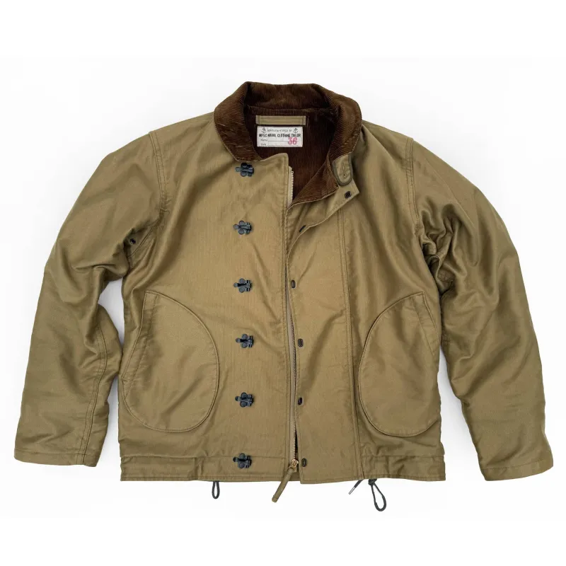 N-1H Modified - Khaki Jungle Cloth made by Mister Freedom