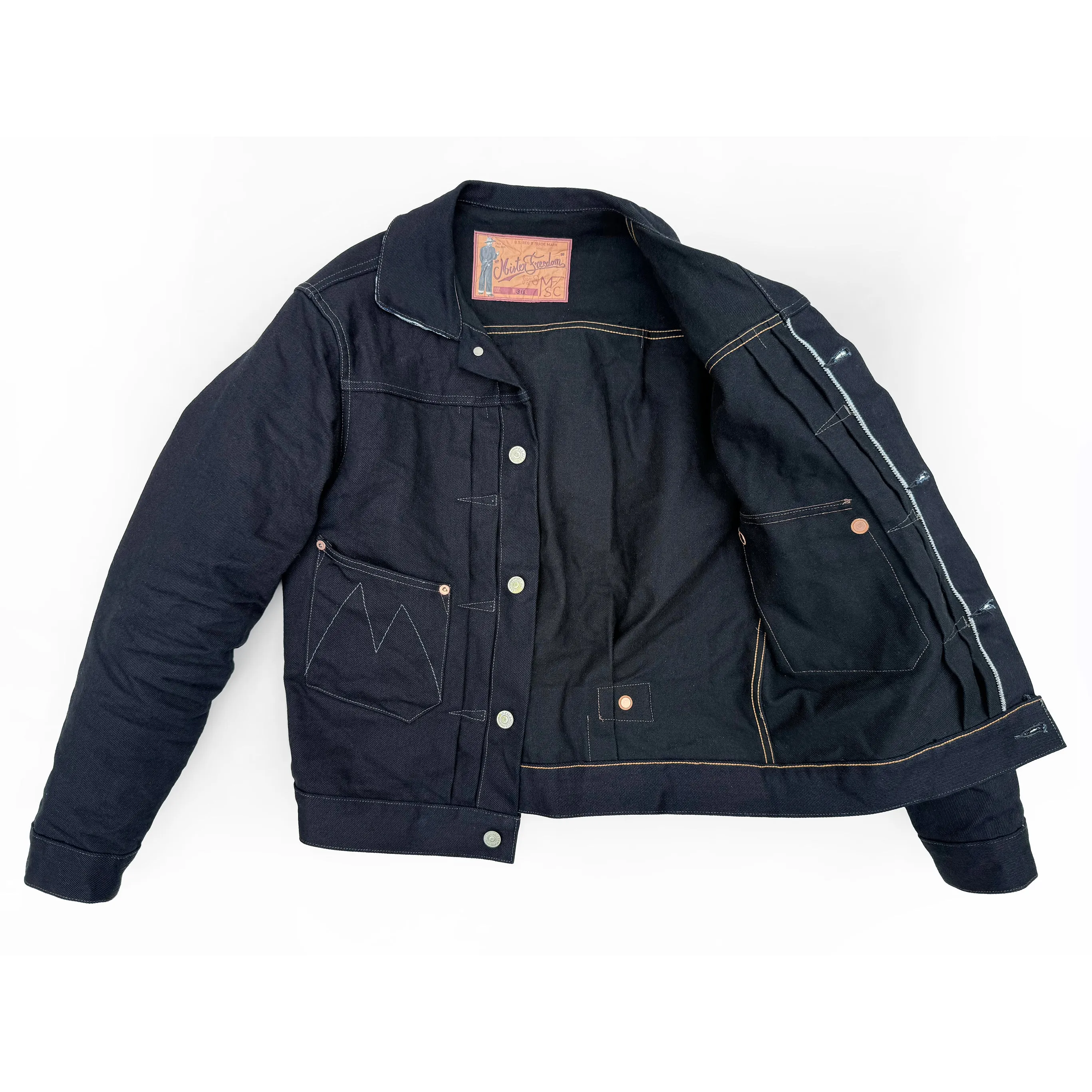 Ranch Blouse - Midnight Denim sold by Mister Freedom product image thumbnail 2