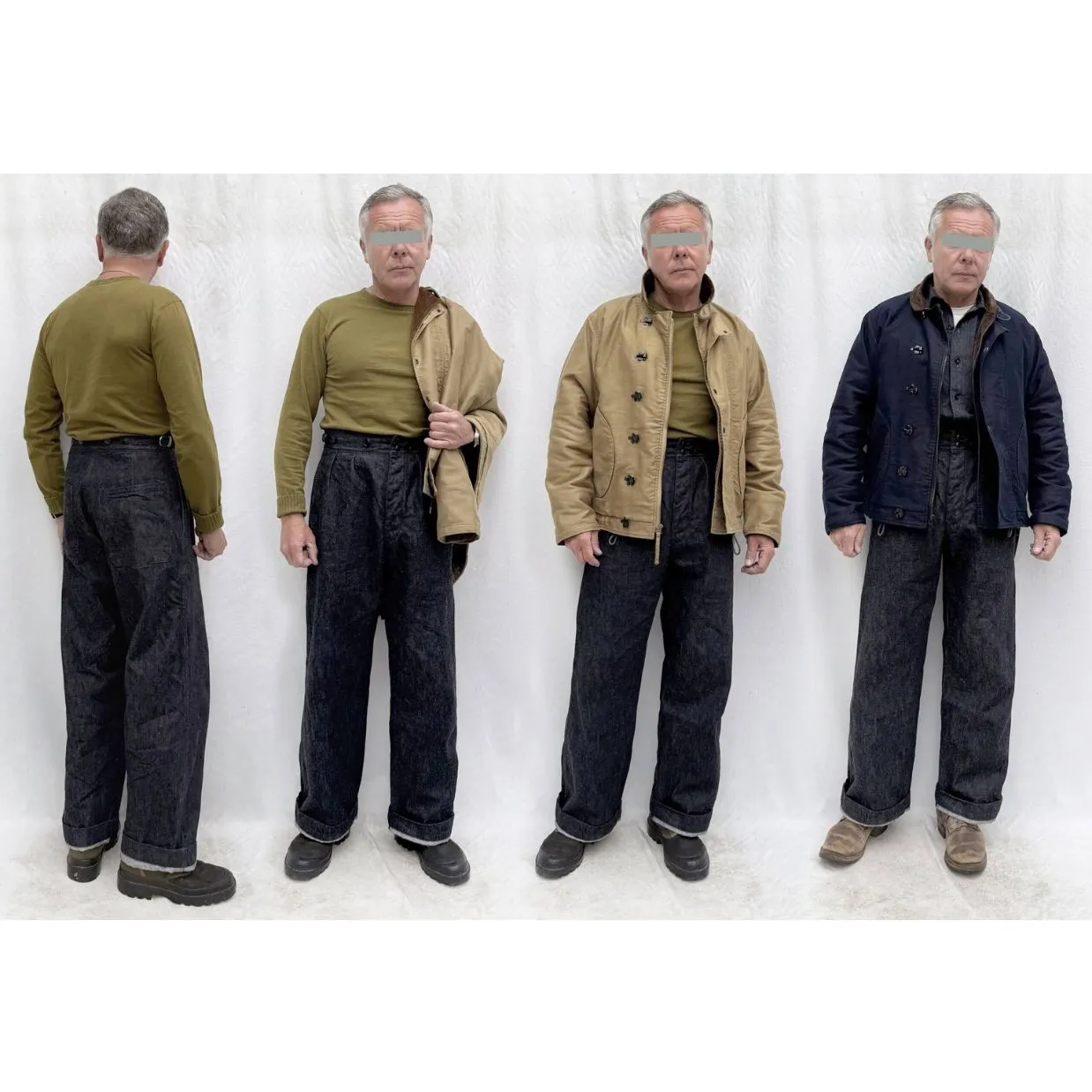 Diggers Trousers - Denim sold by Mister Freedom product image thumbnail 4
