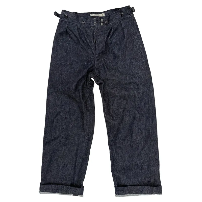 Diggers Trousers - Denim made by Mister Freedom