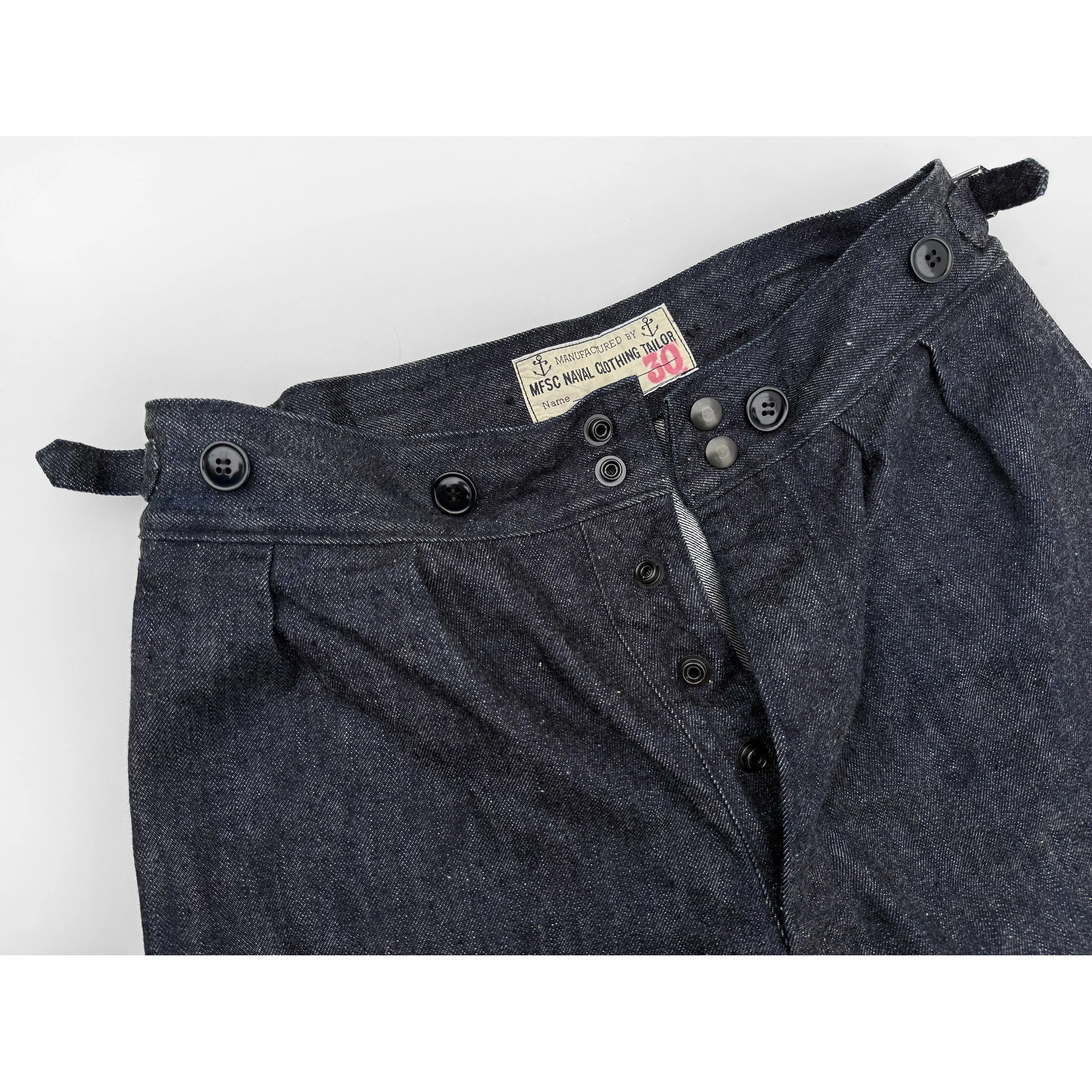 Diggers Trousers - Denim sold by Mister Freedom product image thumbnail 5