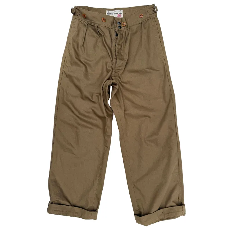 Diggers Trousers - Katsuragi Drill made by Mister Freedom