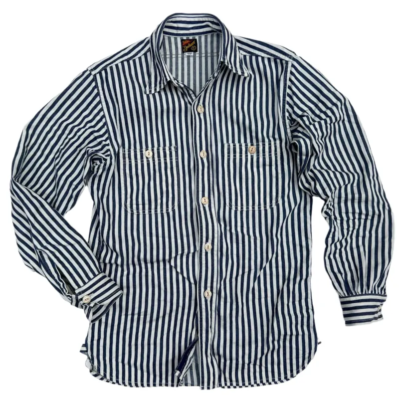 Workman Shirt - NOS Hickory made by Mister Freedom