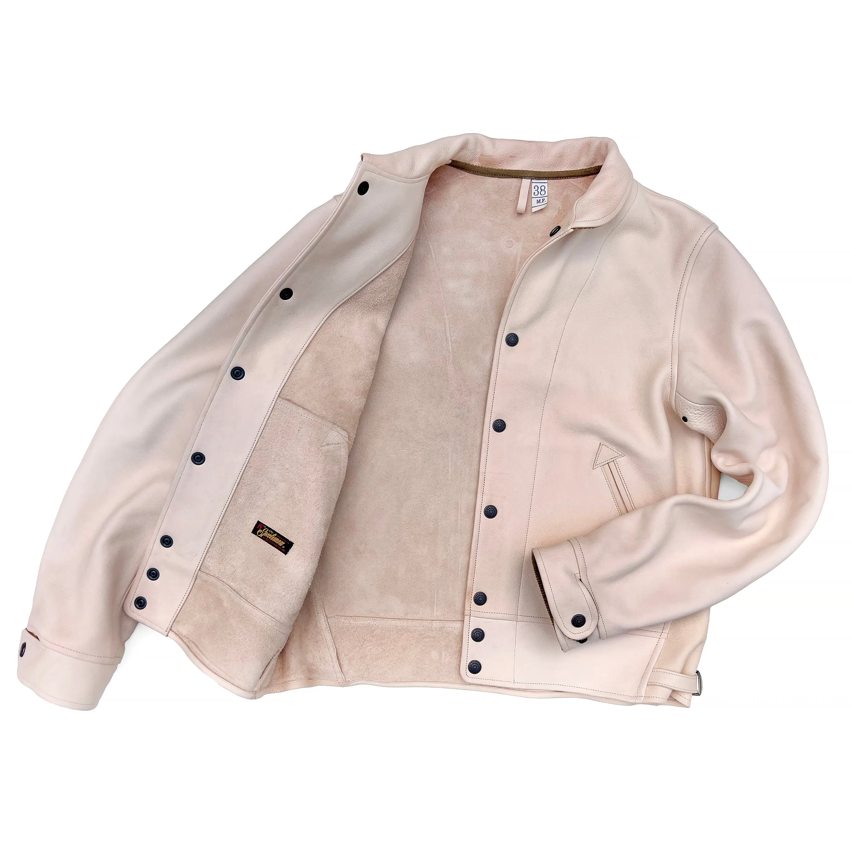 Campus "Stud" Jacket - Natural sold by Mister Freedom product image thumbnail 2