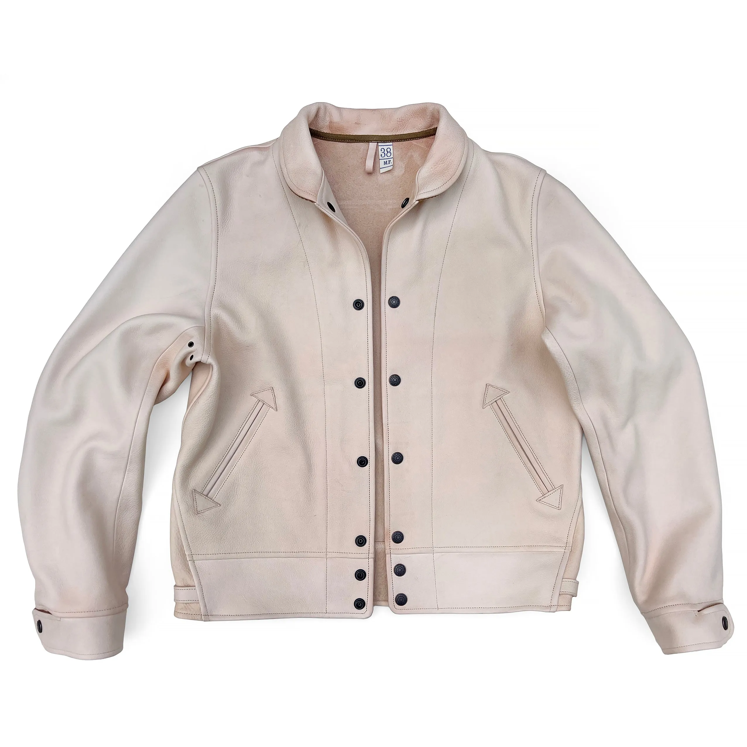 Campus "Stud" Jacket - Natural sold by Mister Freedom product image thumbnail 5