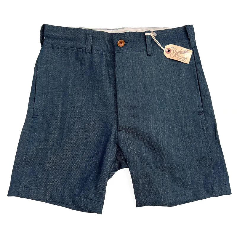 Continental Bermudas "Cooper Ed." - Moss - Last Pair - Size 30 made by Mister Freedom