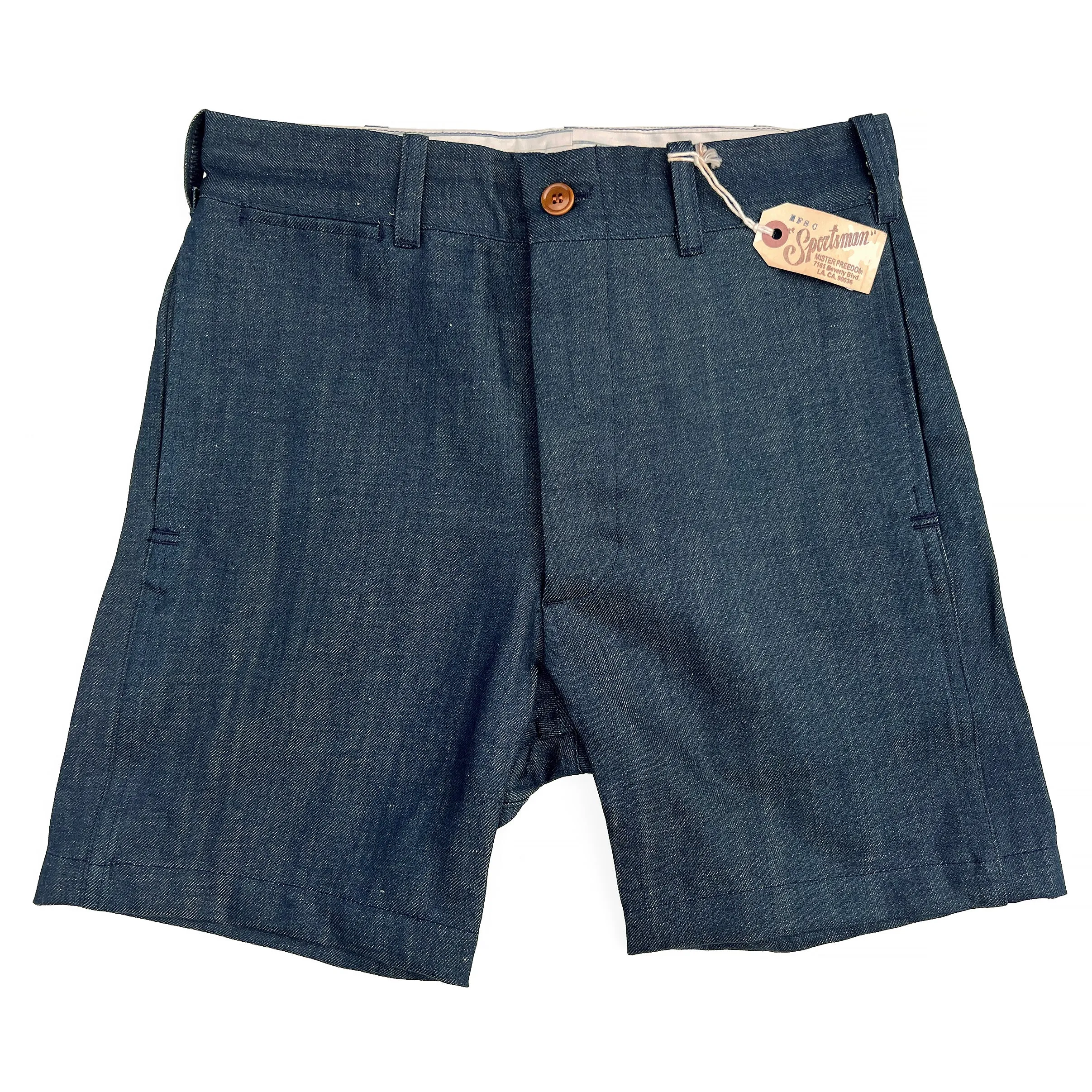 Continental Bermudas "Cooper Ed." - Moss - Last Pair - Size 30 sold by Mister Freedom