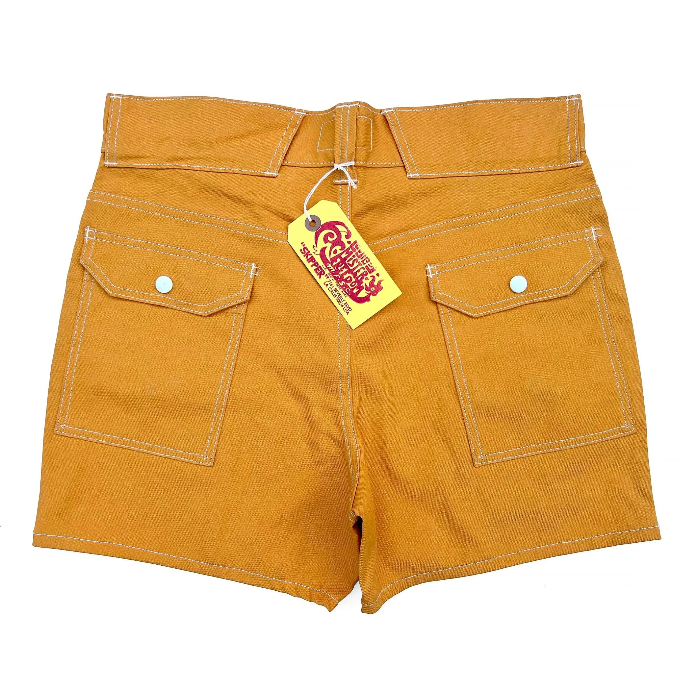 Manureva Deck Shorts "Cooper Ed." - Orange sold by Mister Freedom product image thumbnail 2