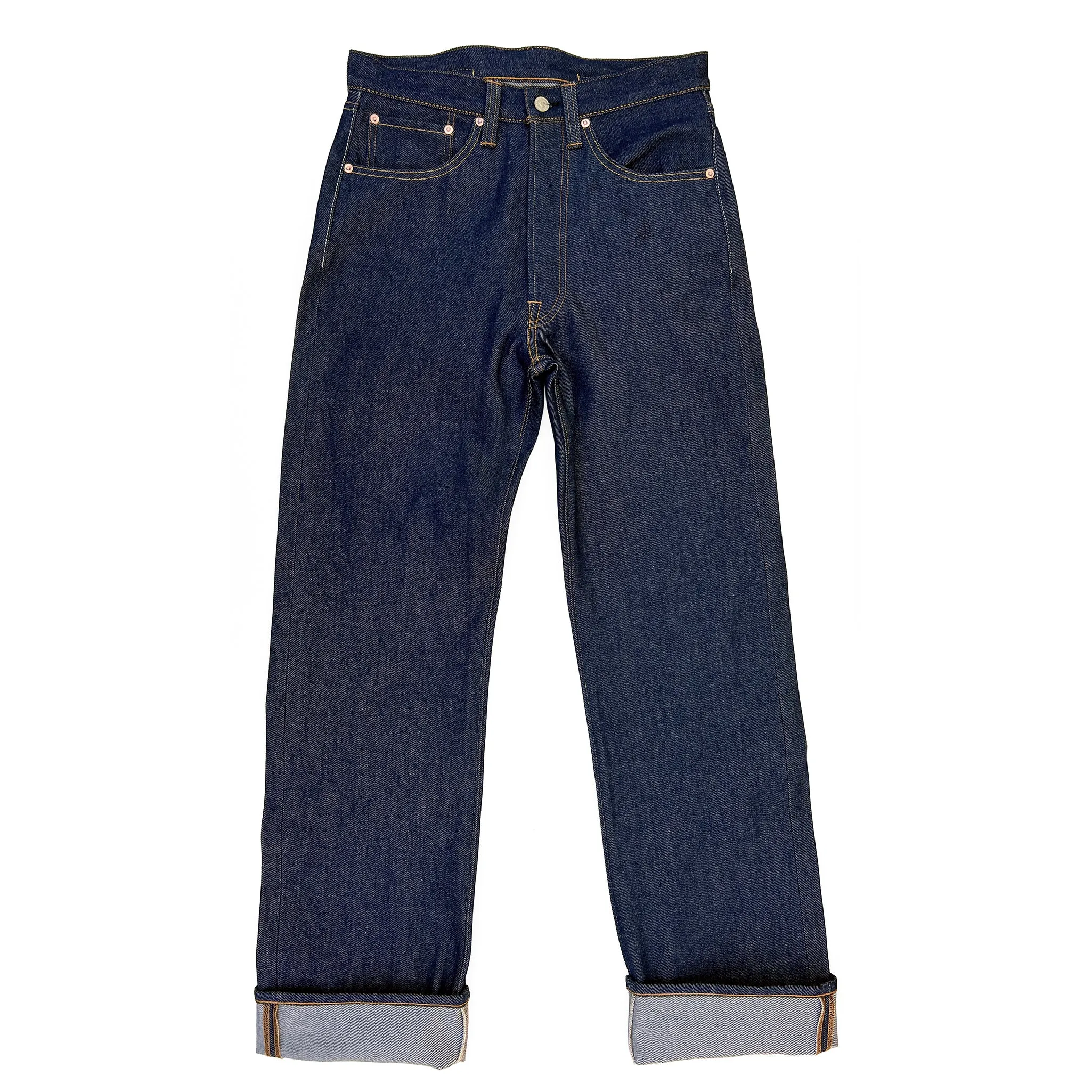Californian Lot.44WL "Wide Loom" Buckle Back sold by Mister Freedom